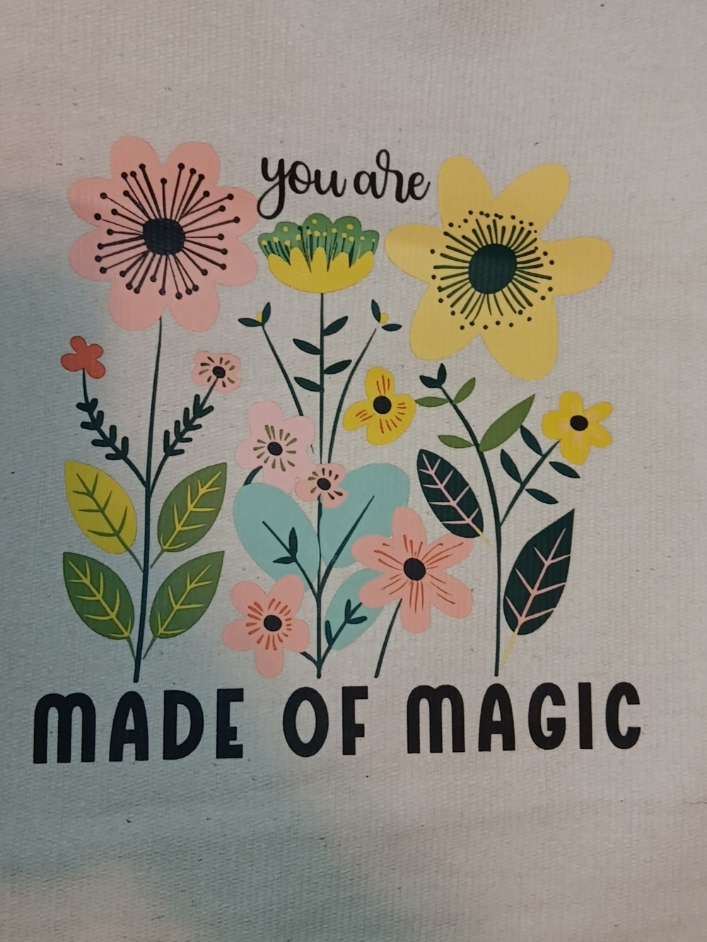 Made of Magic Floral Tote Bag